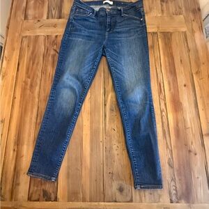 LOFT Modern Skinny Blue Jeans Size 29/8